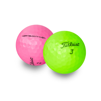 Used Titleist Color Mix Golf Balls - 1 Dozen - Mint - Club Rehab