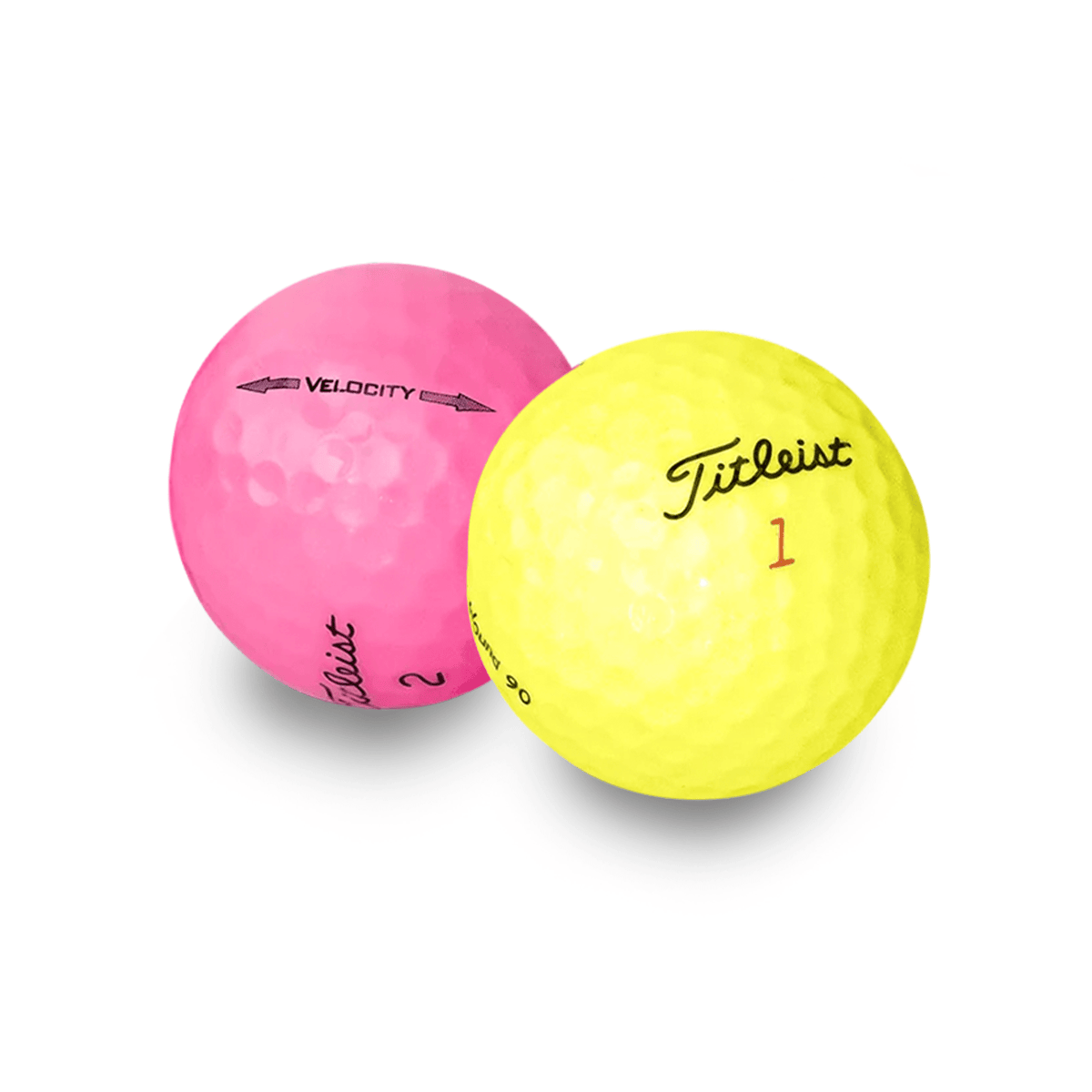 Used Titleist Color Mix Golf Balls - Mesh Bag - 24 - Club Rehab