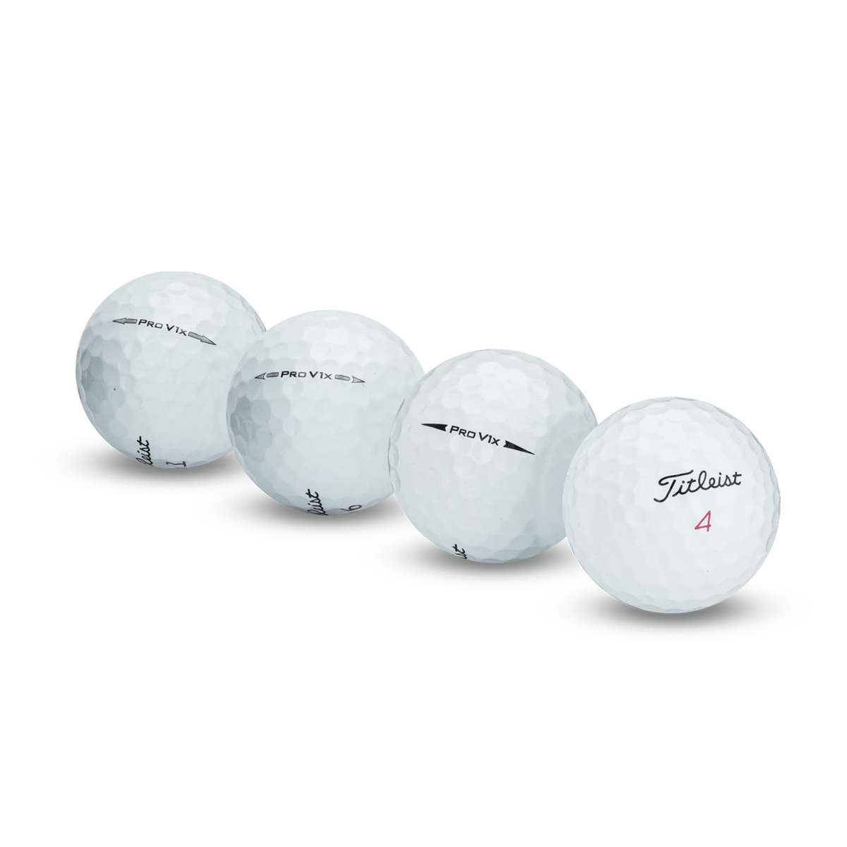 Used Titleist Pro V1x Mix Golf Balls - 1 Dozen - Mint - Club Rehab