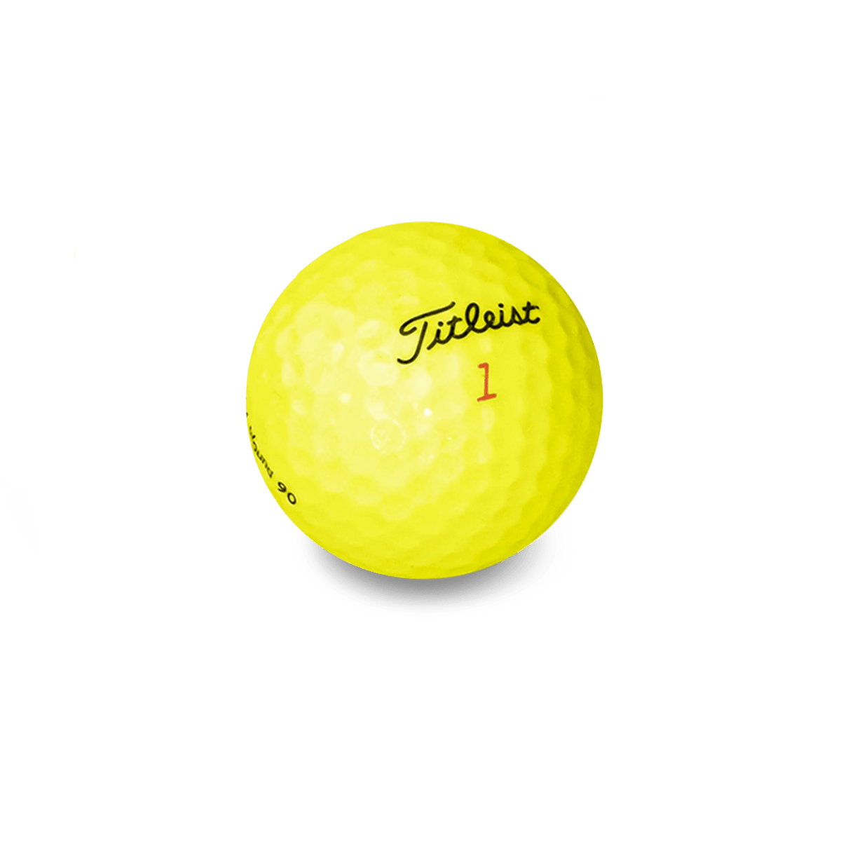 Used Titleist Yellow Mix Golf Balls - 1 Dozen - Mint - Club Rehab