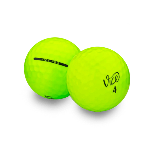 Used Vice Green Mix Golf Balls - 1 Dozen - Mint - Club Rehab