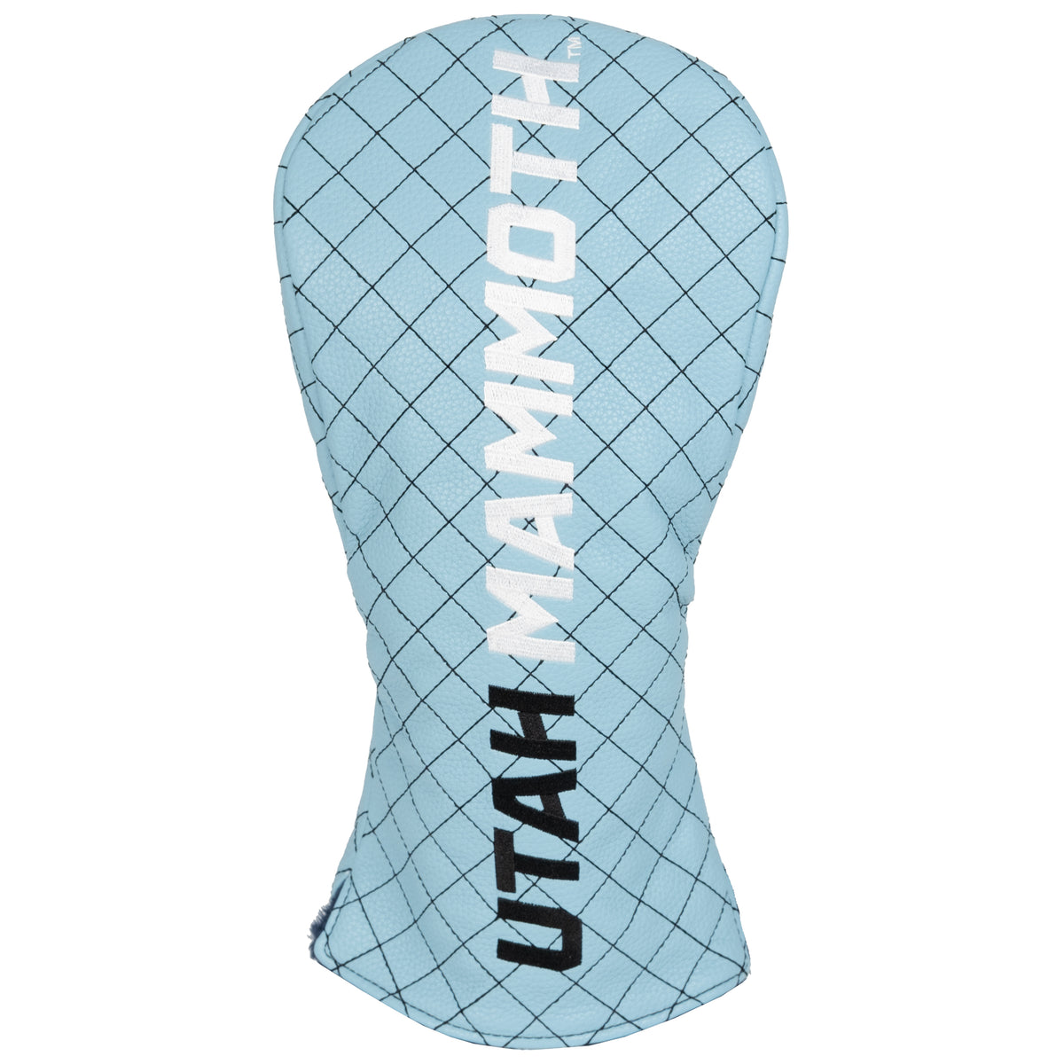 Utah Mammoth Solid Driver quilted headcover, front view