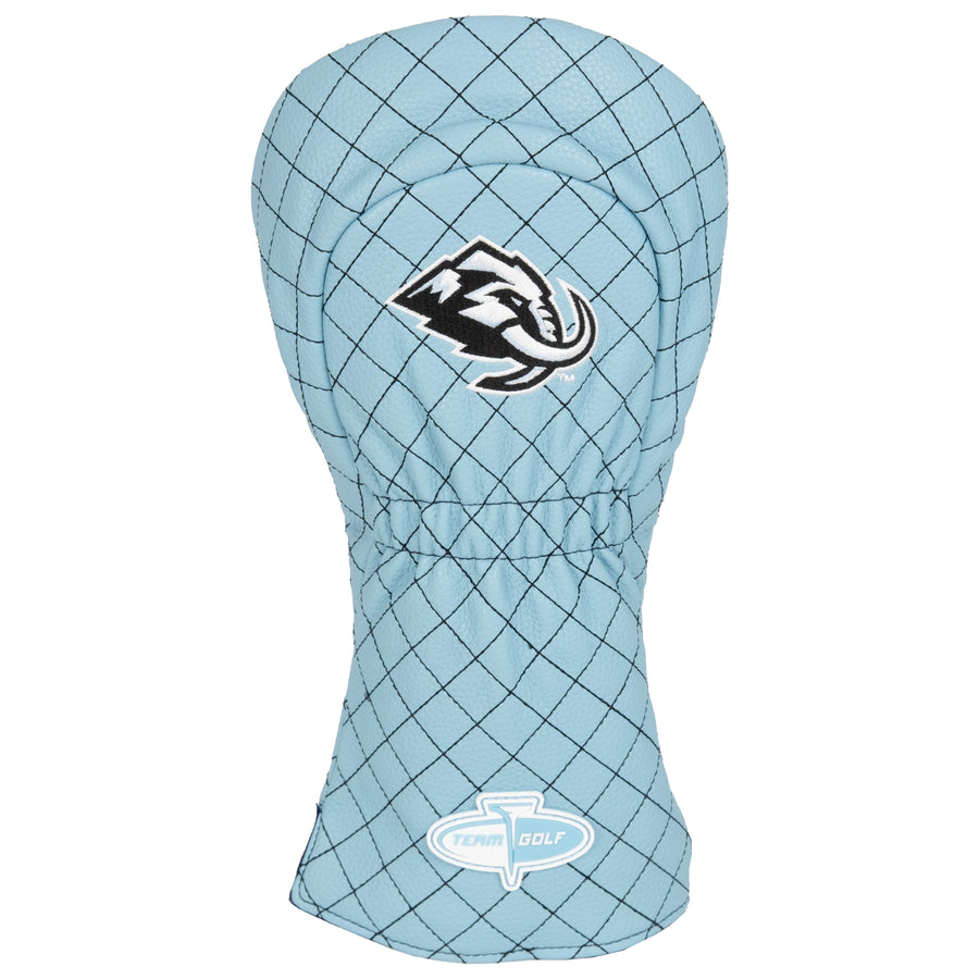 Utah Mammoth solid quilted driver cover, back view