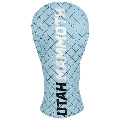 Utah Mammoth Solid Fairway quilted headcover, front view