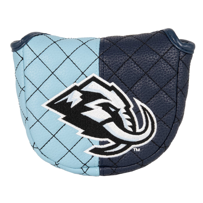 Utah Mammoth Split Mallet Putter quilted headcover, front view