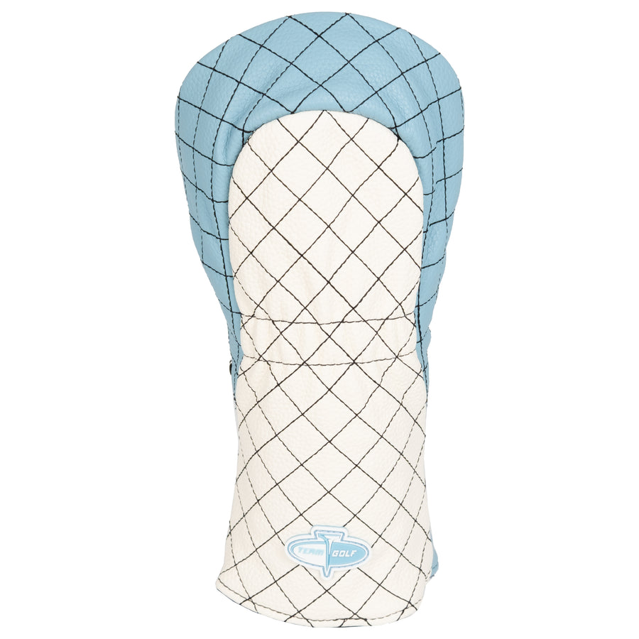 Utah Mammoth striped quilted fairway cover, back view