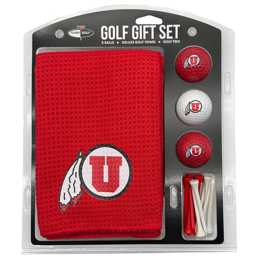 Utah Utes Microfiber Towel Golf Gift Set - Club Rehab