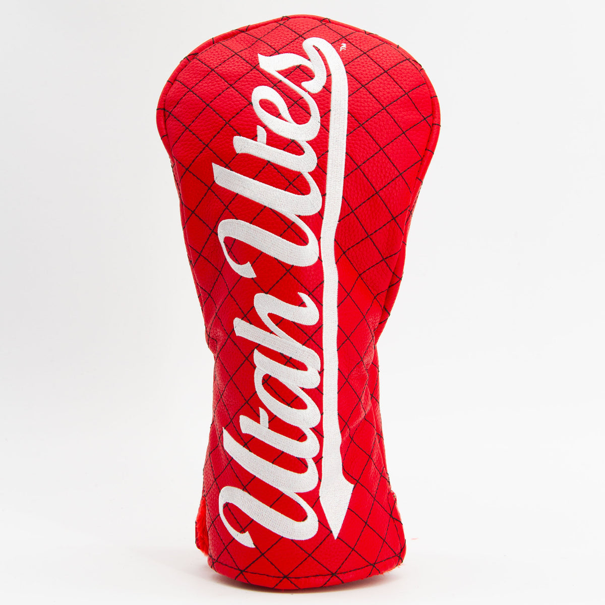 Utah Utes Solid Quilted Driver Headcover, front view