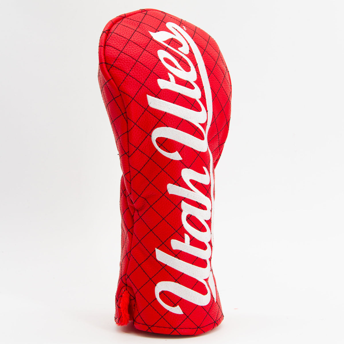 Utah Utes Solid Quilted Driver Headcover, angled view