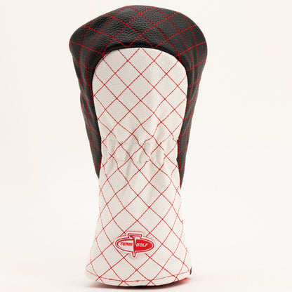 Utah Utes Striped Quilted Fairway Headcover, back view