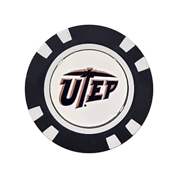 UTEP Miners Poker Chip Ball Marker