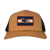 Caramel /Black Curved Bill Mesh Snapback