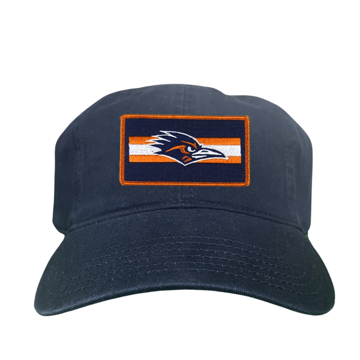 UTSA Rectangle Stripe Roadrunner / Hats / 153 / UTSA007 - Dad Hat Navy - Club Rehab