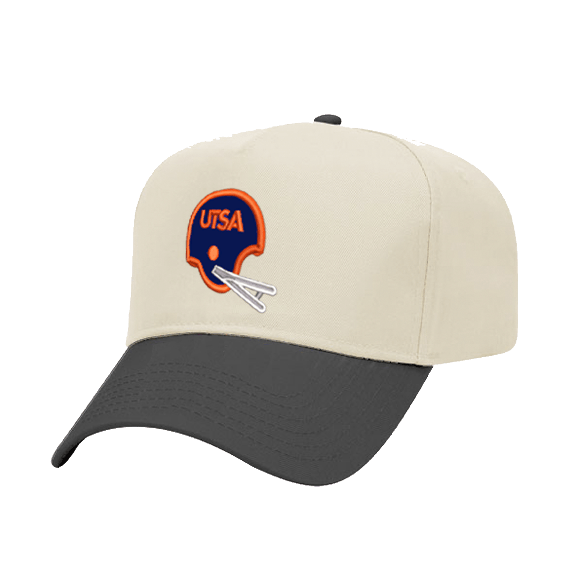 UTSA Retro Helmet - A Frame Cream / Black - Club Rehab