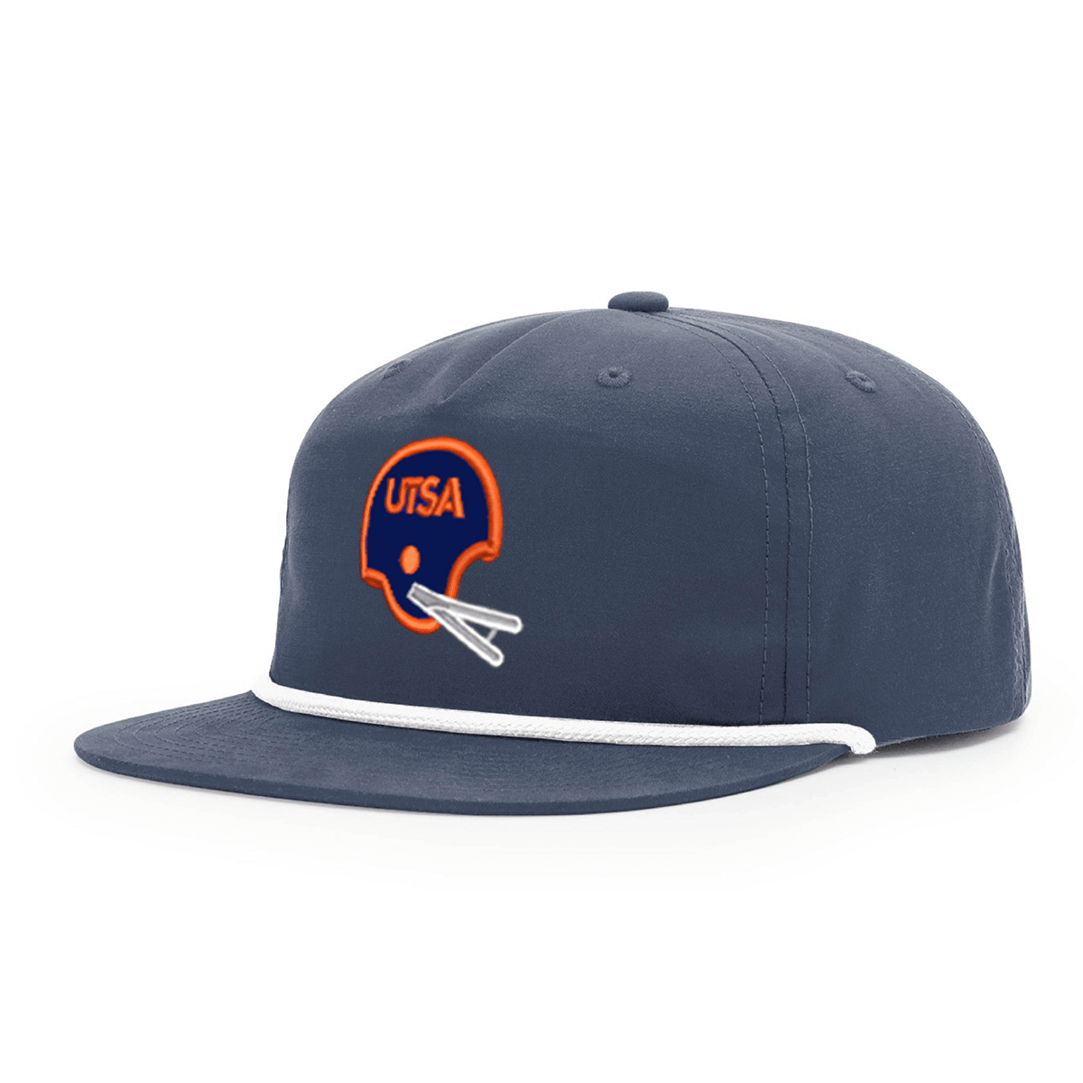 UTSA Retro Helmet - Navy / White Rope - Club Rehab