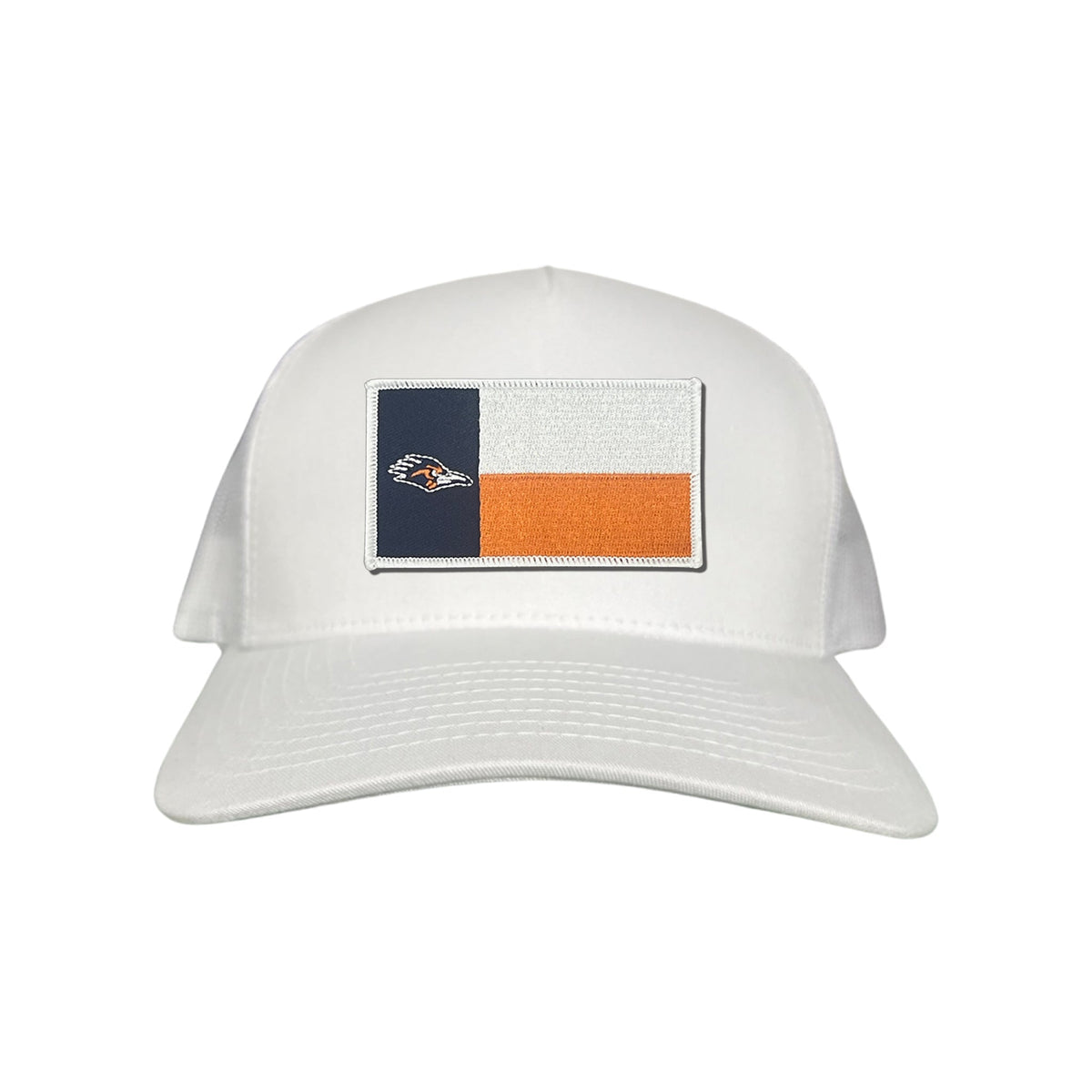 UTSA / Roadrunner State Flag / Curved Bill Mesh Snapback / 154 / UTSA002 - Navy / White Curved Bill Mesh Snapback - Club Rehab
