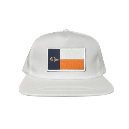 UTSA / Roadrunner State Flag / Curved Bill Mesh Snapback / 154 / UTSA002 - Flatbill White Canvas Snapback - Club Rehab