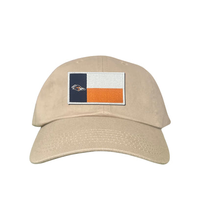 UTSA / Roadrunner State Flag / Curved Bill Mesh Snapback / 154 / UTSA002 - Khaki Dad Hat - Club Rehab