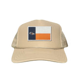 Foam Khaki  Mesh Snapback