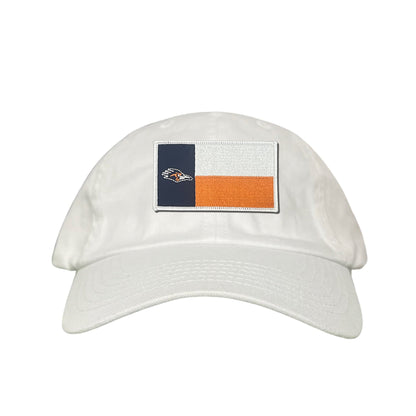 UTSA / Roadrunner State Flag / Curved Bill Mesh Snapback / 154 / UTSA002 - White Curved Bill Mesh Snapback - Club Rehab