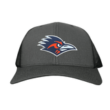Charcoal Curved Bill Mesh Snapback