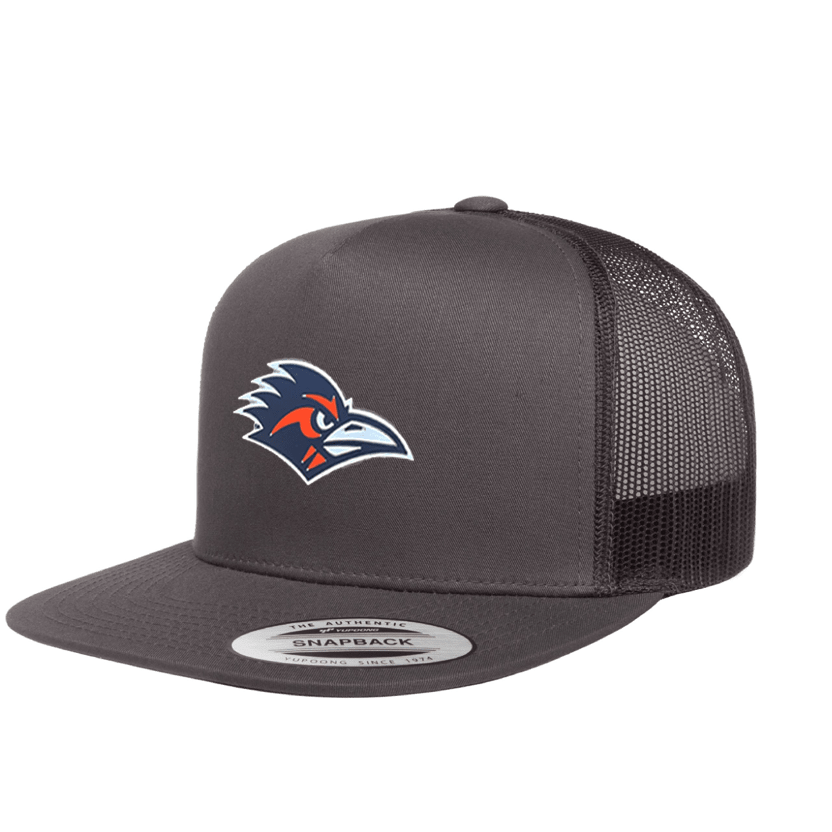 UTSA The Logo Rubber Patch - Flatbill Charcoal - Club Rehab