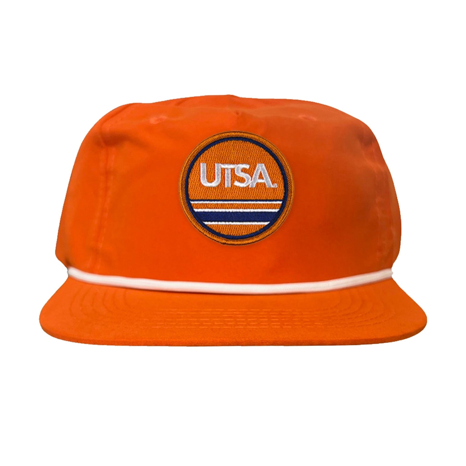 UTSA UTSA Circle Line Patch / Hats/ 160 / UTSA - Heather Grey / White Curved Bill Mesh Snapback - Club Rehab