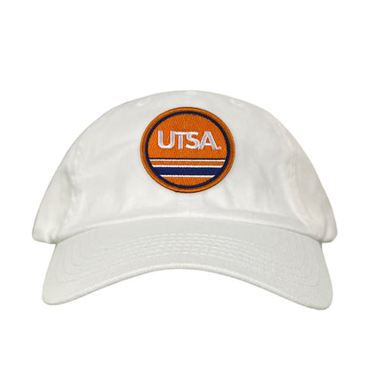 UTSA UTSA Circle Line Patch / Hats/ 160 / UTSA - Heather Grey / White Curved Bill Mesh Snapback - Club Rehab