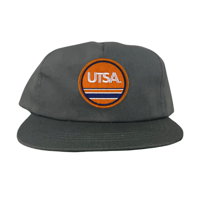 UTSA UTSA Circle Line Patch / Hats/ 160 / UTSA - Heather Grey / White Curved Bill Mesh Snapback - Club Rehab