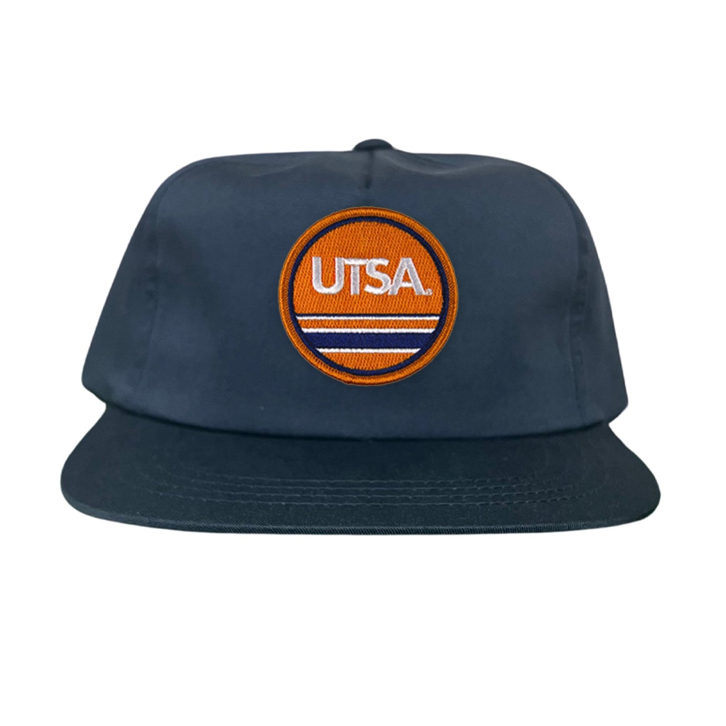 UTSA UTSA Circle Line Patch / Hats/ 160 / UTSA - Heather Grey / White Curved Bill Mesh Snapback - Club Rehab