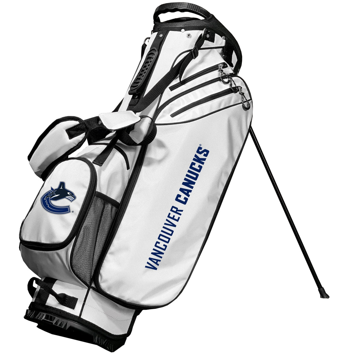 Vancouver Canucks Birdie stand golf bag, White color