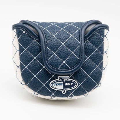 Vancouver Canucks solid mallet putter quilted golf headcover alternate view