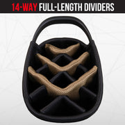 Vegas Golden Knights Fairway Stand Bag - Image 6 - Club Rehab