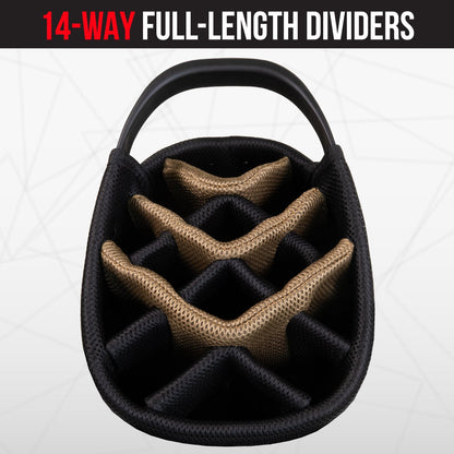 Vegas Golden Knights Fairway Stand Bag - Image 6 - Club Rehab