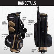 Vegas Golden Knights Fairway Stand Bag - Image 2 - Club Rehab