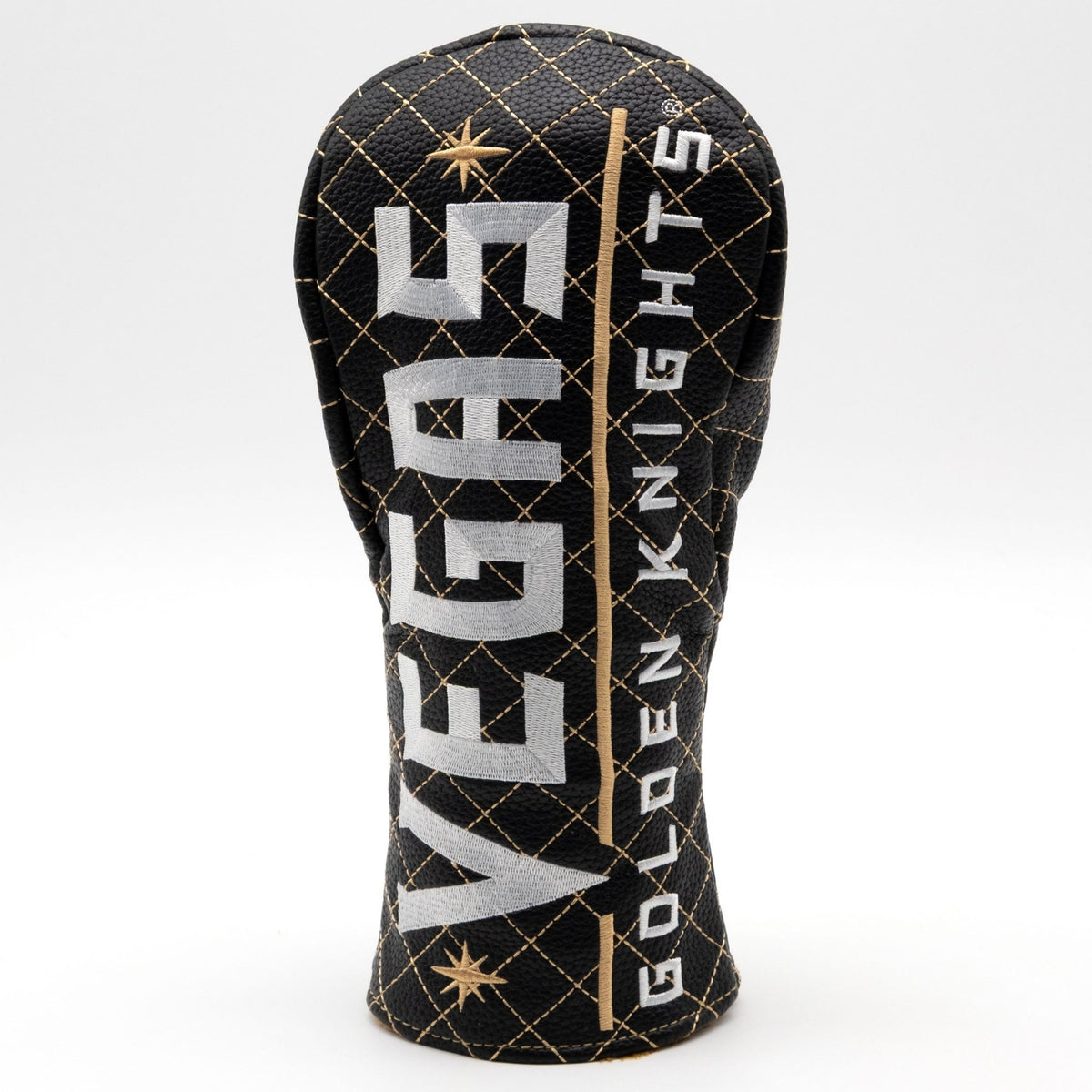 Vegas Golden Knights solid fairway quilted golf headcover