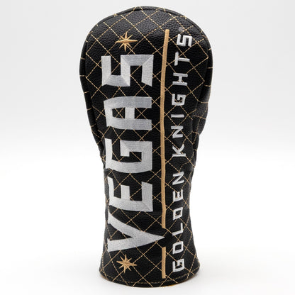 Vegas Golden Knights solid fairway quilted golf headcover