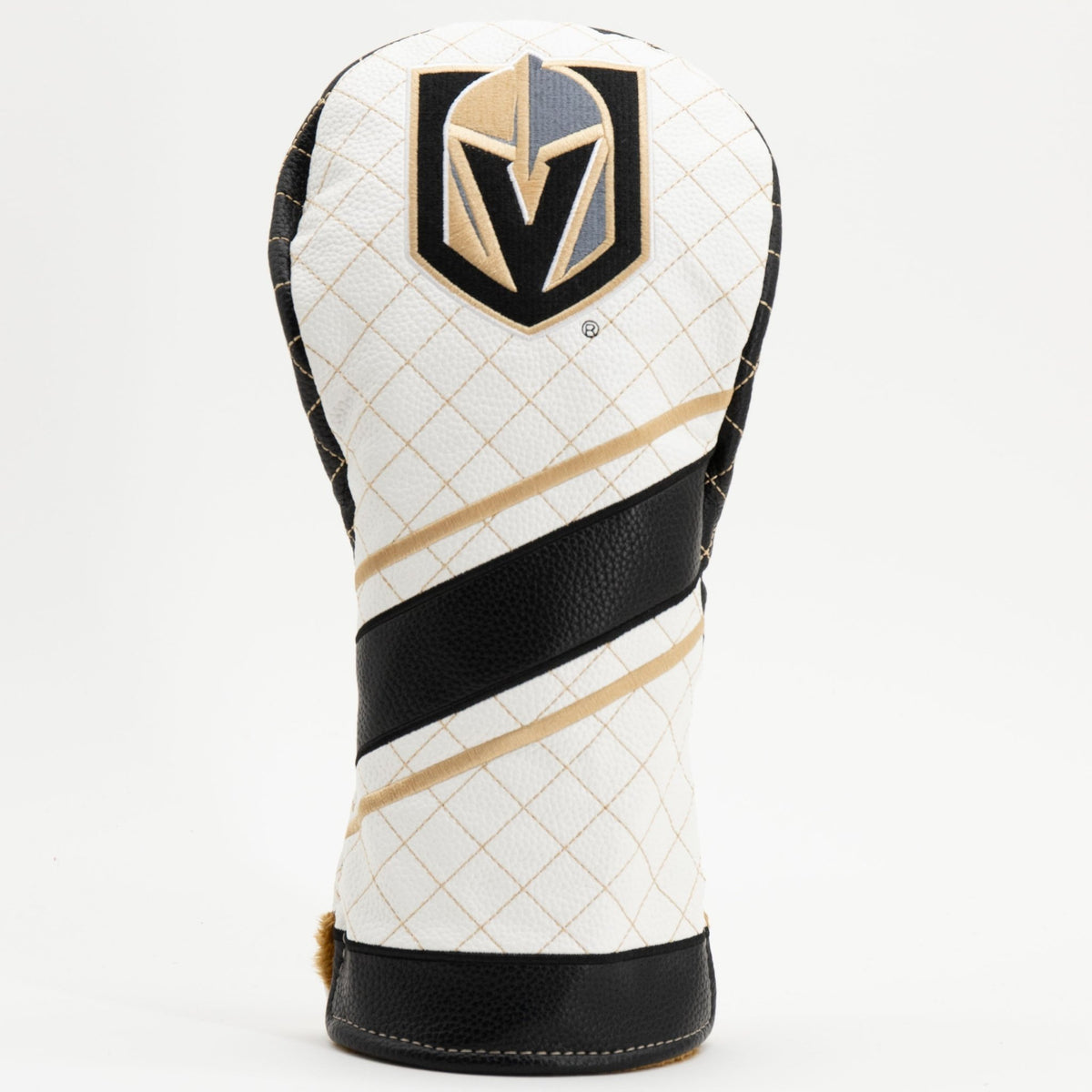 Vegas Golden Knights stripe driver quilted golf headcover