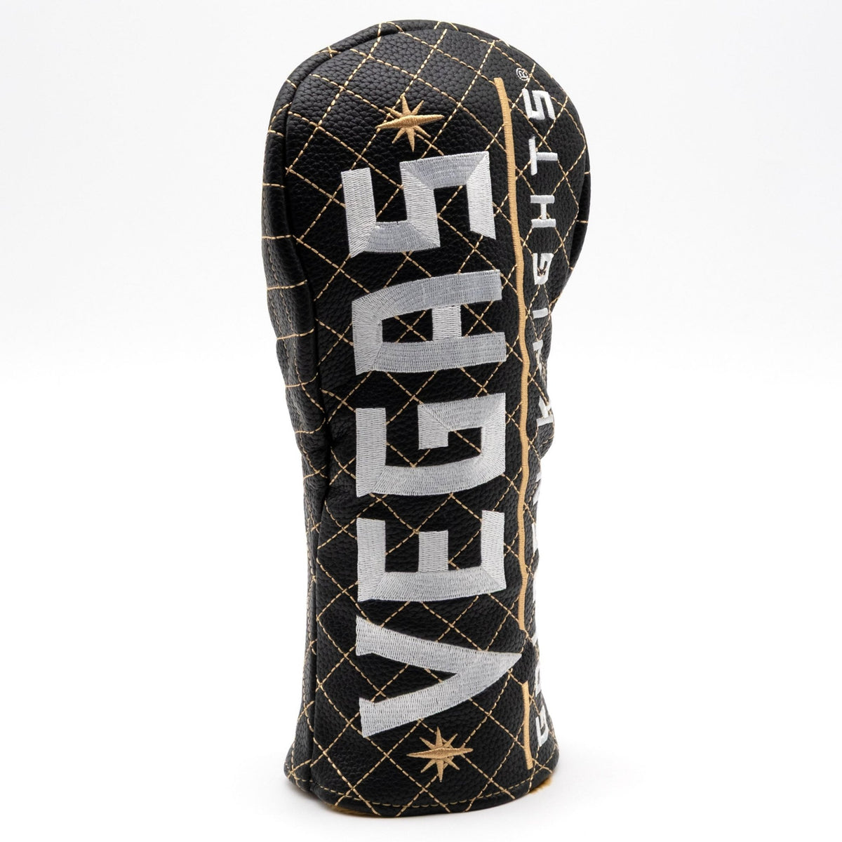 Vegas Golden Knights solid fairway quilted golf headcover alternate view