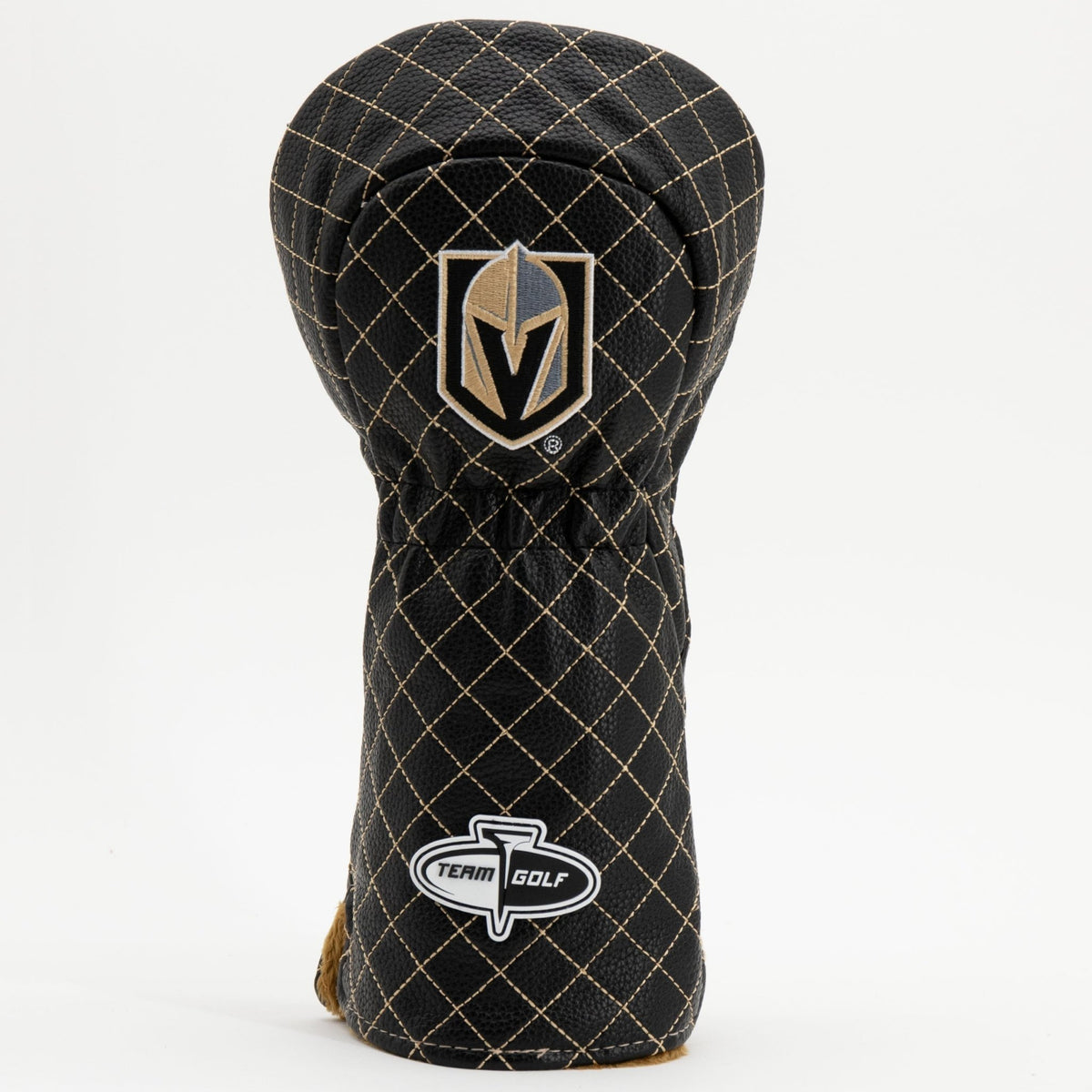 Vegas Golden Knights solid driver quilted golf headcover alternate view