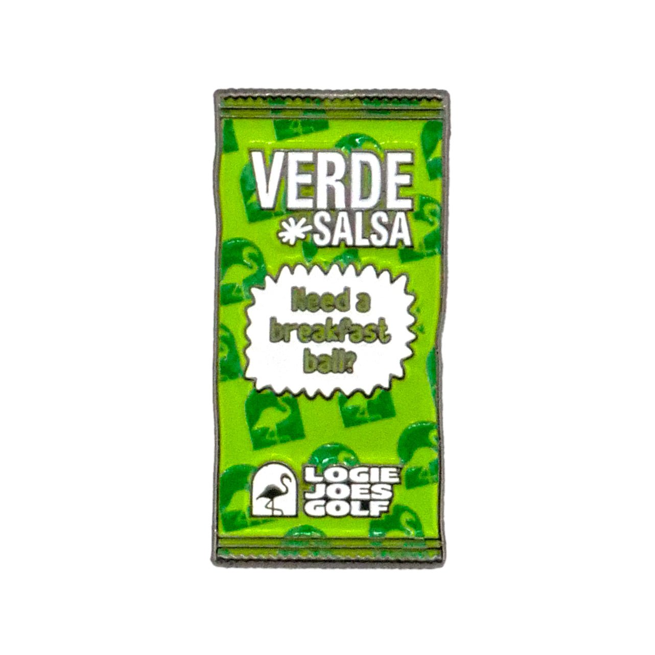 Verde Salsa Taco Sauce Packet Ball Marker - Club Rehab
