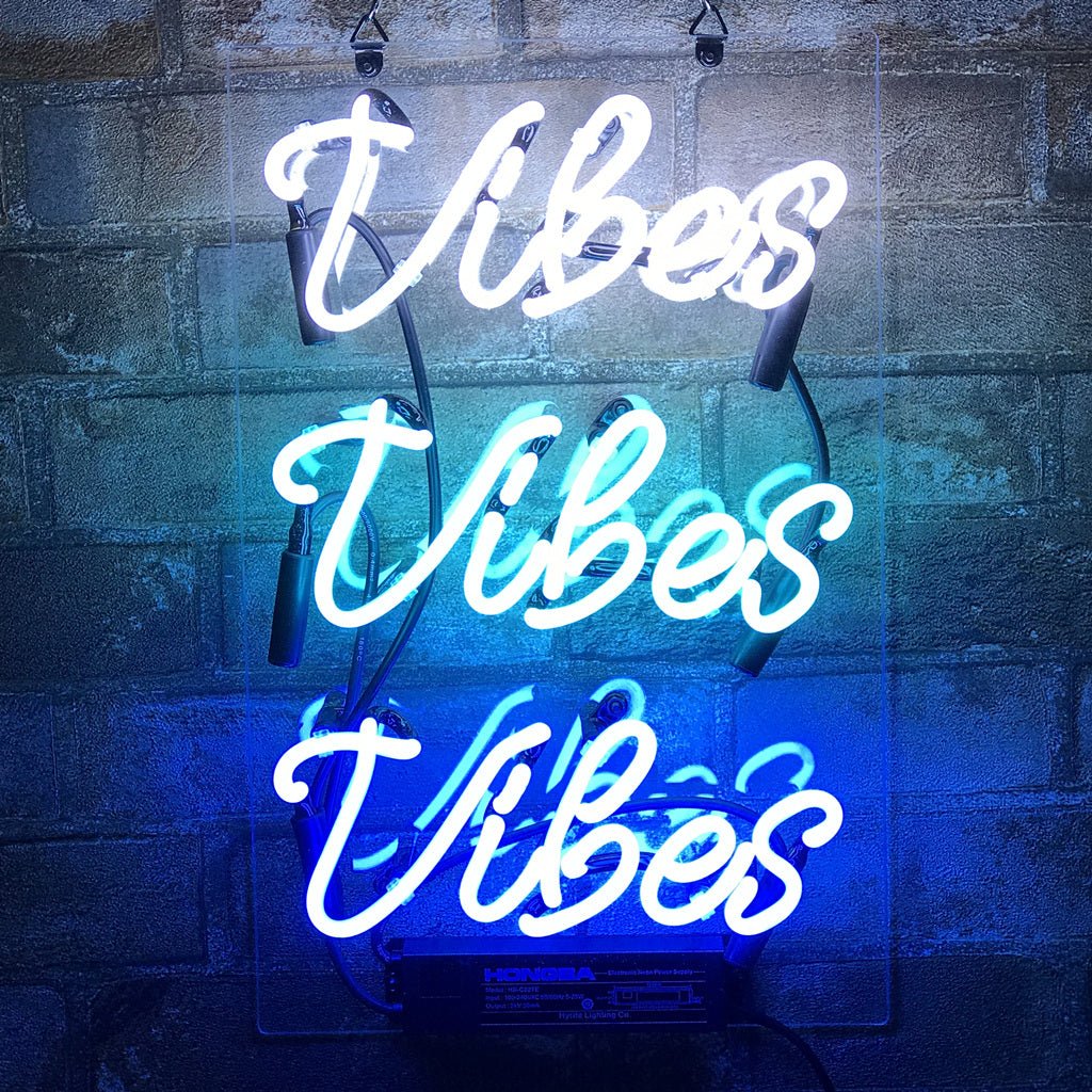 Vibes Neon Signs - Multicolor - Club Rehab