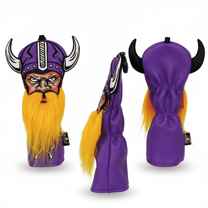 Viking Warrior Golf Headcover – Fury Edition - Blade putter - Club Rehab