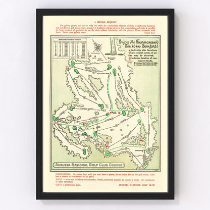Vintage Map of - Unframed Print 12" x 18" - Club Rehab