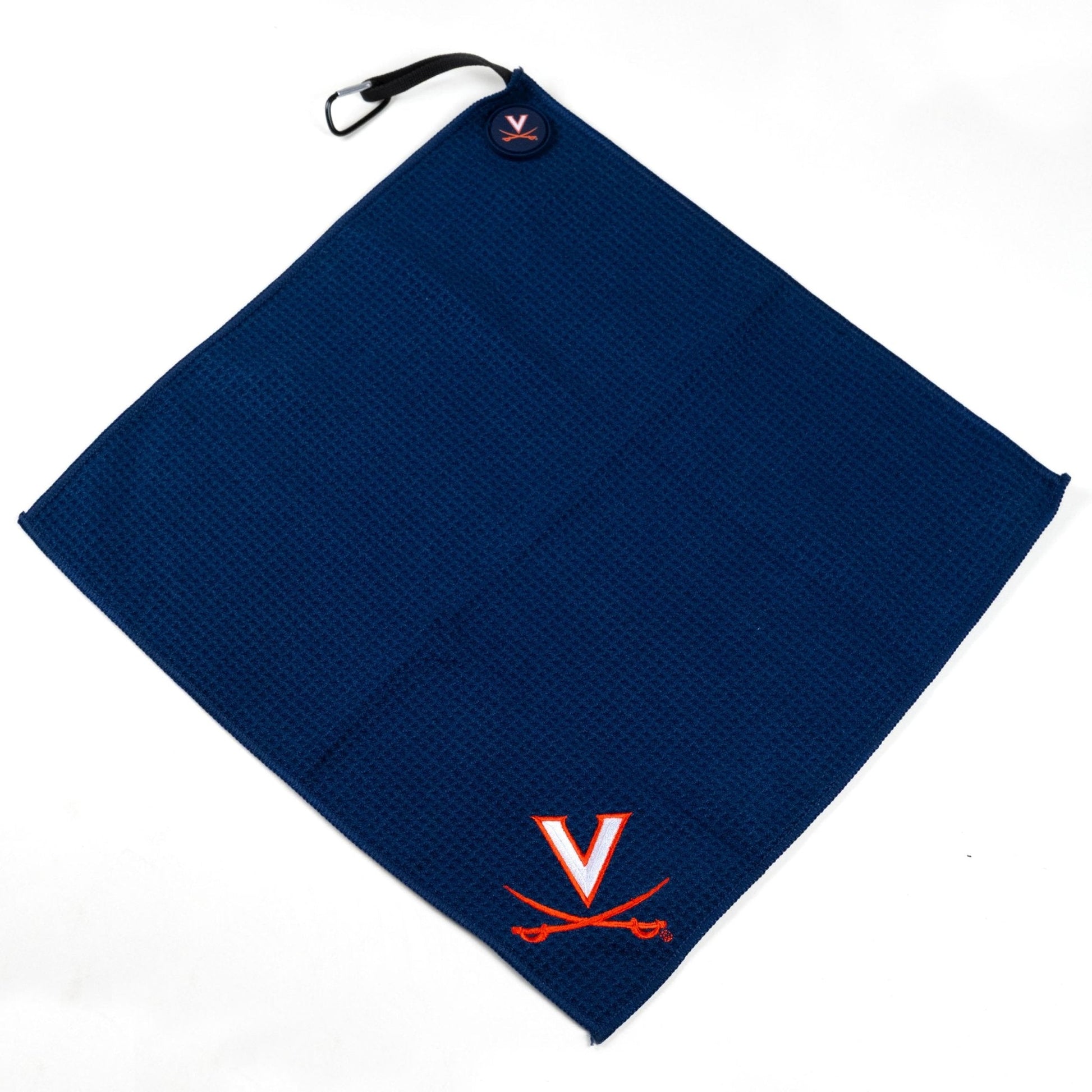 Virginia Cavaliers NCAA Magnetic Embroidered Golf Towel – 15" x 15" - Club Rehab