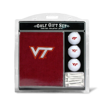 Virginia Tech Hokies Embroidered Towel Golf Gift Set