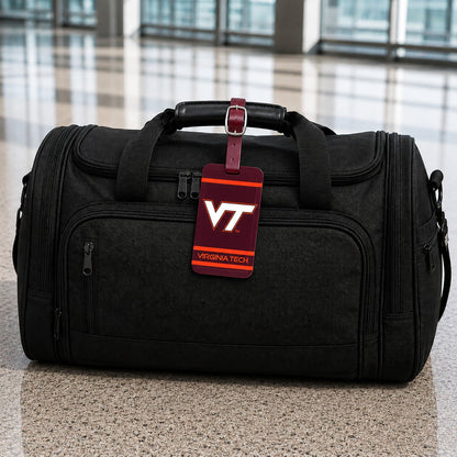 Virginia Tech Hokies plastic golf bag tag by Team Golf, product photo 5