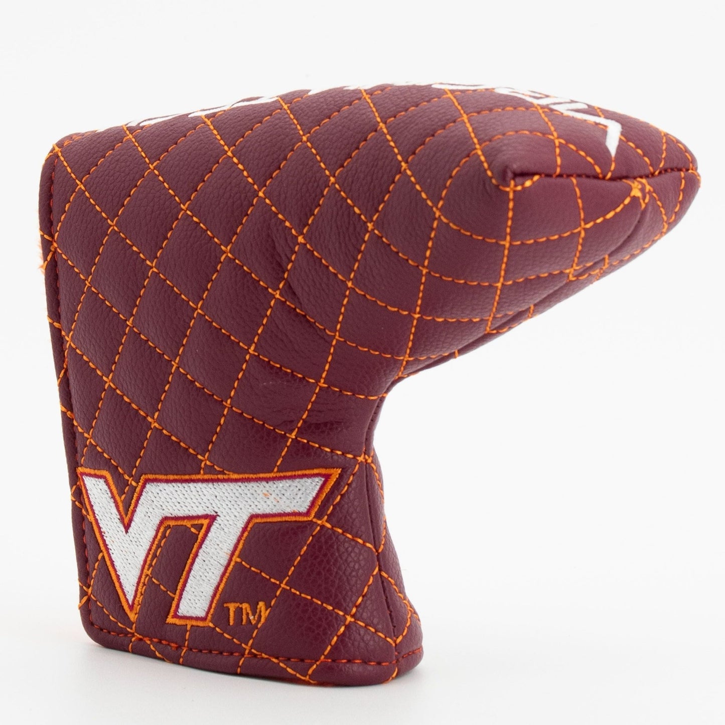 Virginia Tech Hokies Quilted Headcovers – Go Hokies Collection - Blade Putter Solid - Club Rehab