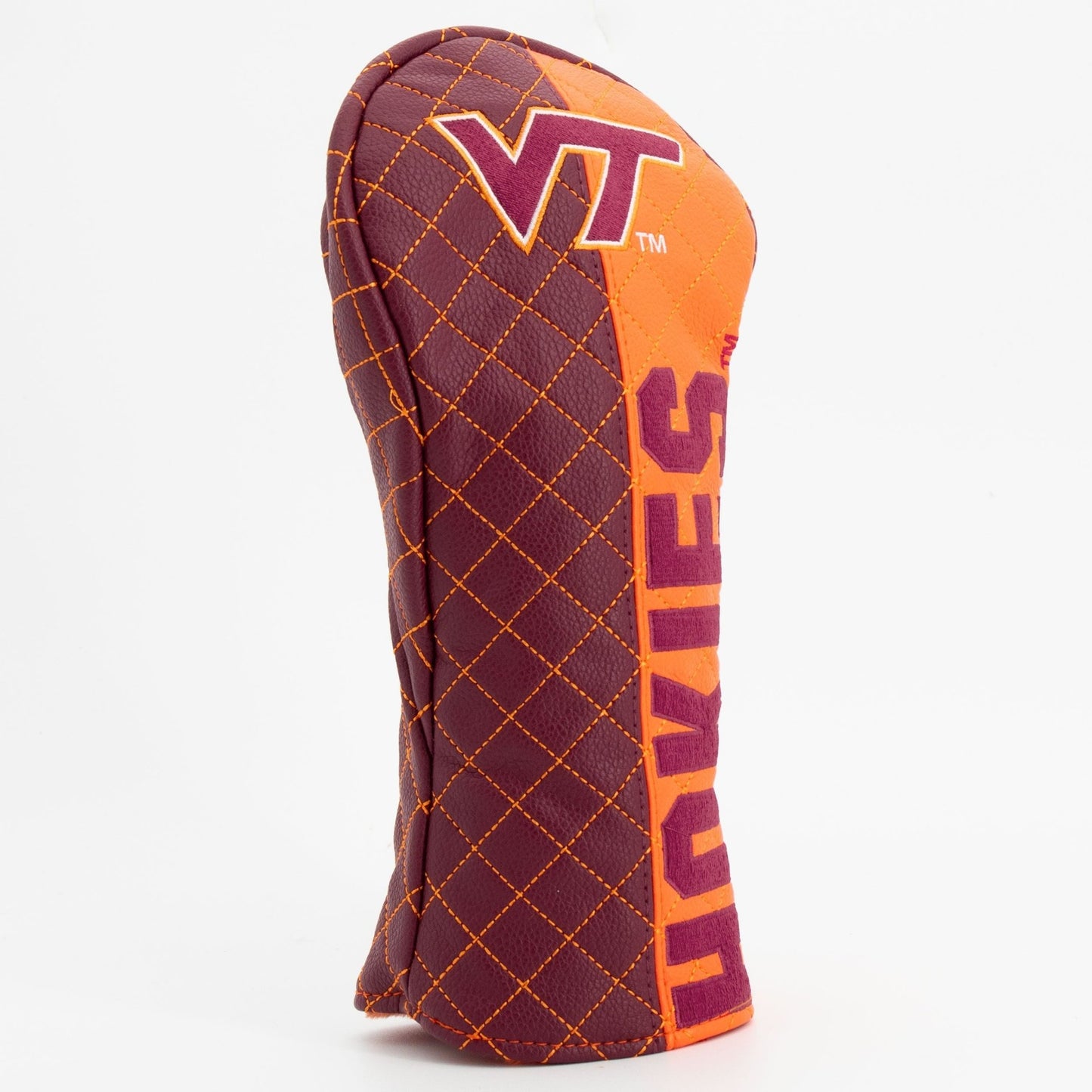 Virginia Tech Hokies Quilted Headcovers – Go Hokies Collection - Driver Split - Club Rehab