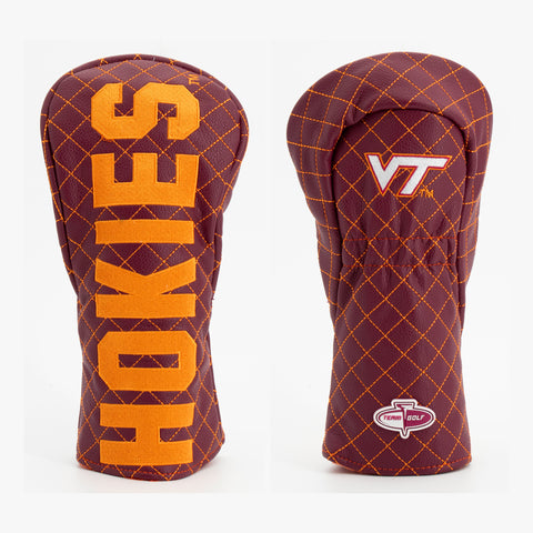 Virginia Tech Hokies gestepptes Fairway-Holz-Cover